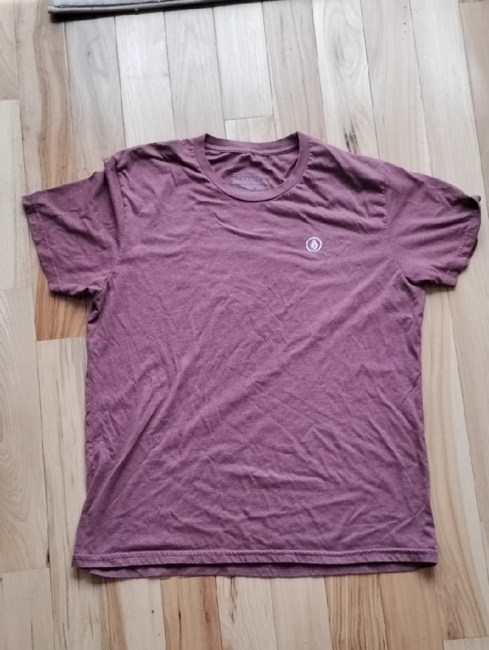 Volcom Men's Short Sleeve Crew Tee - Dusty Mauve